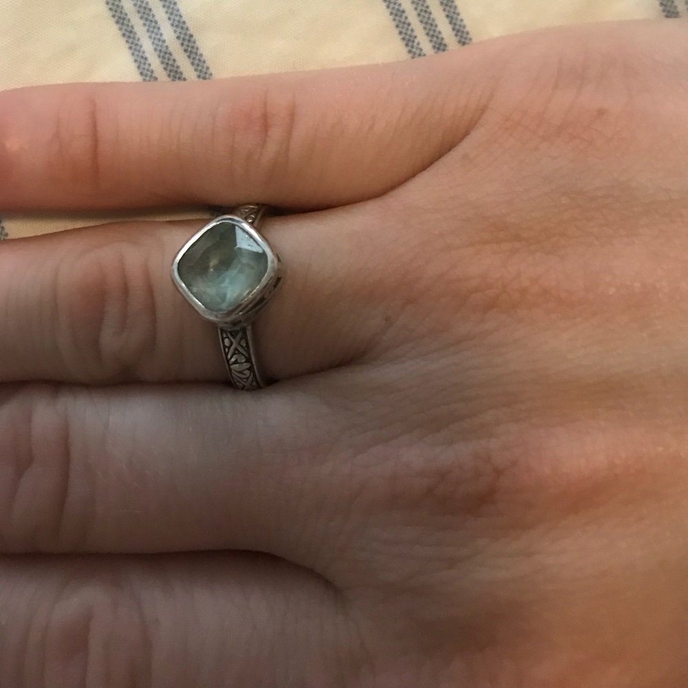 Silpada Frozen lake ring